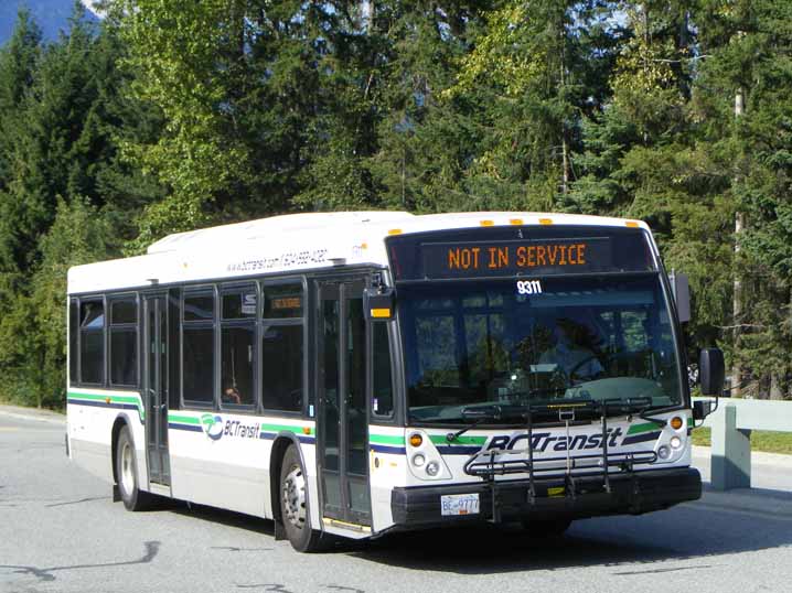 BC Transit Whistler NovaBus 9311
